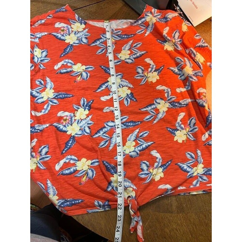 EUC Old Navy Cropped Tie Top - Size XL
